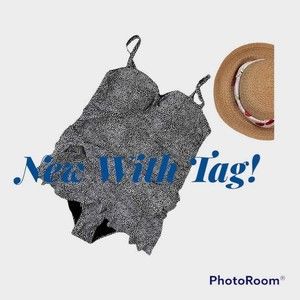 Swimsuits for All NWT size 18 polka dot one piece. So cute!